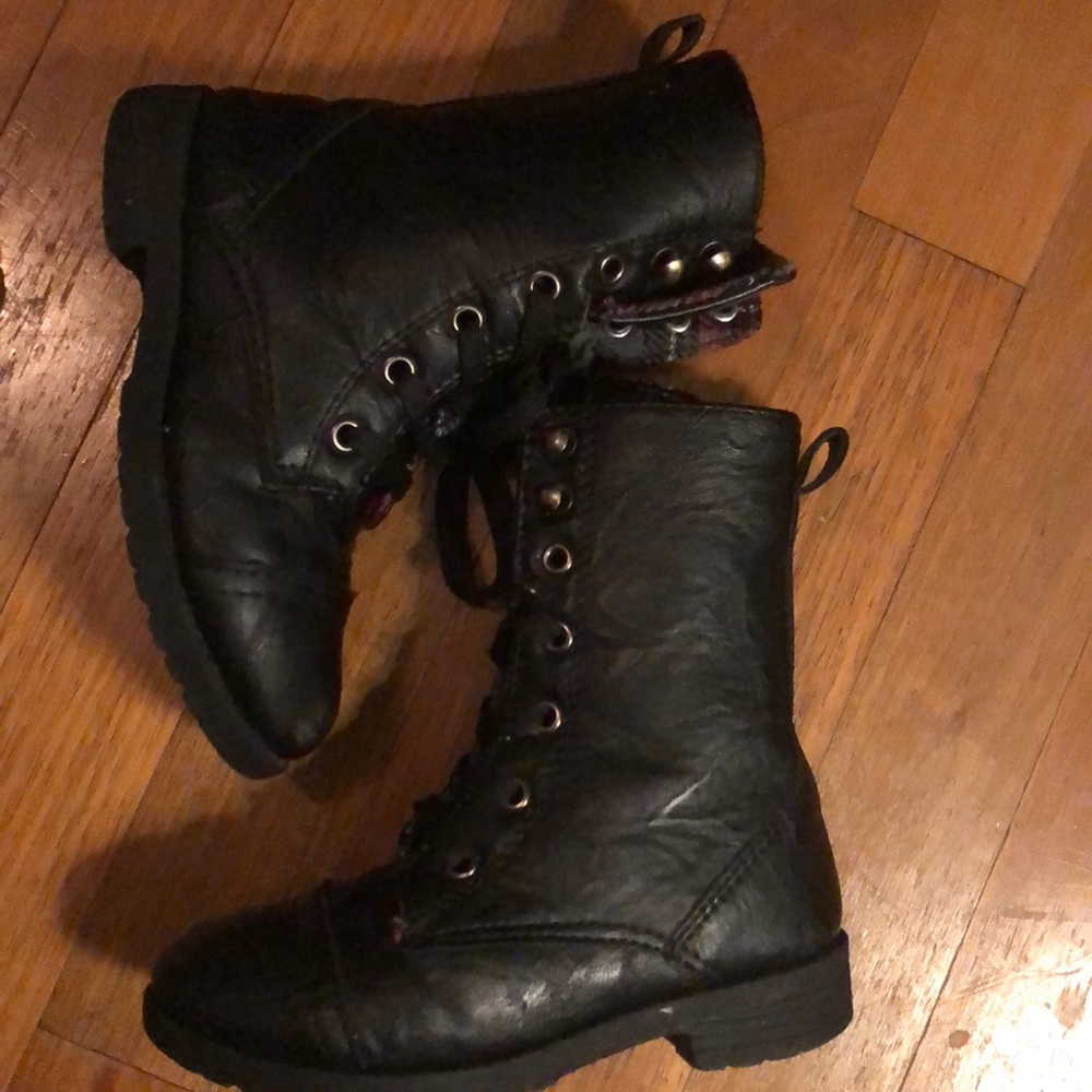 Cute Toddler Combat Boots